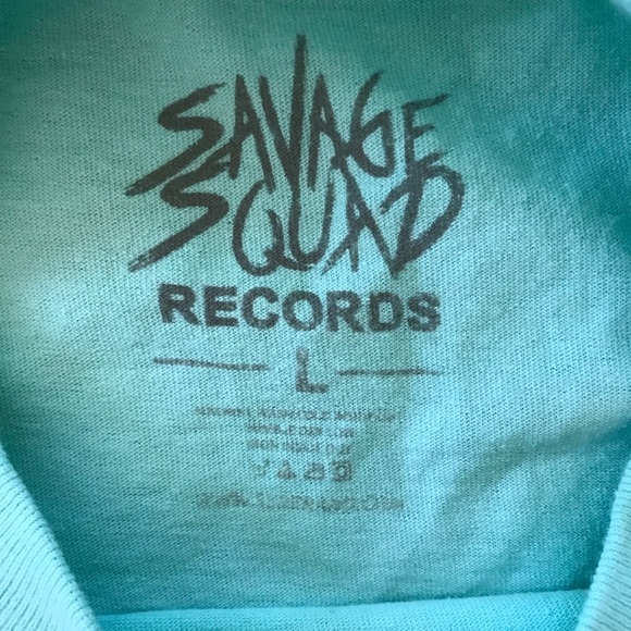 Savage Squad Records t-shirt. In Excellent Condition! Size Large. - Picture 4 of 6